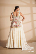 Latest Off white Color Designer Lehenga Choli For Wedding Look - Joshindia