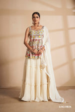 Latest Off white Color Designer Lehenga Choli For Wedding Look - Joshindia