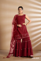 white trending floor length salwar suit buy now - Joshindia