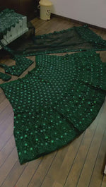 Amazing Green color designer lehenga choli