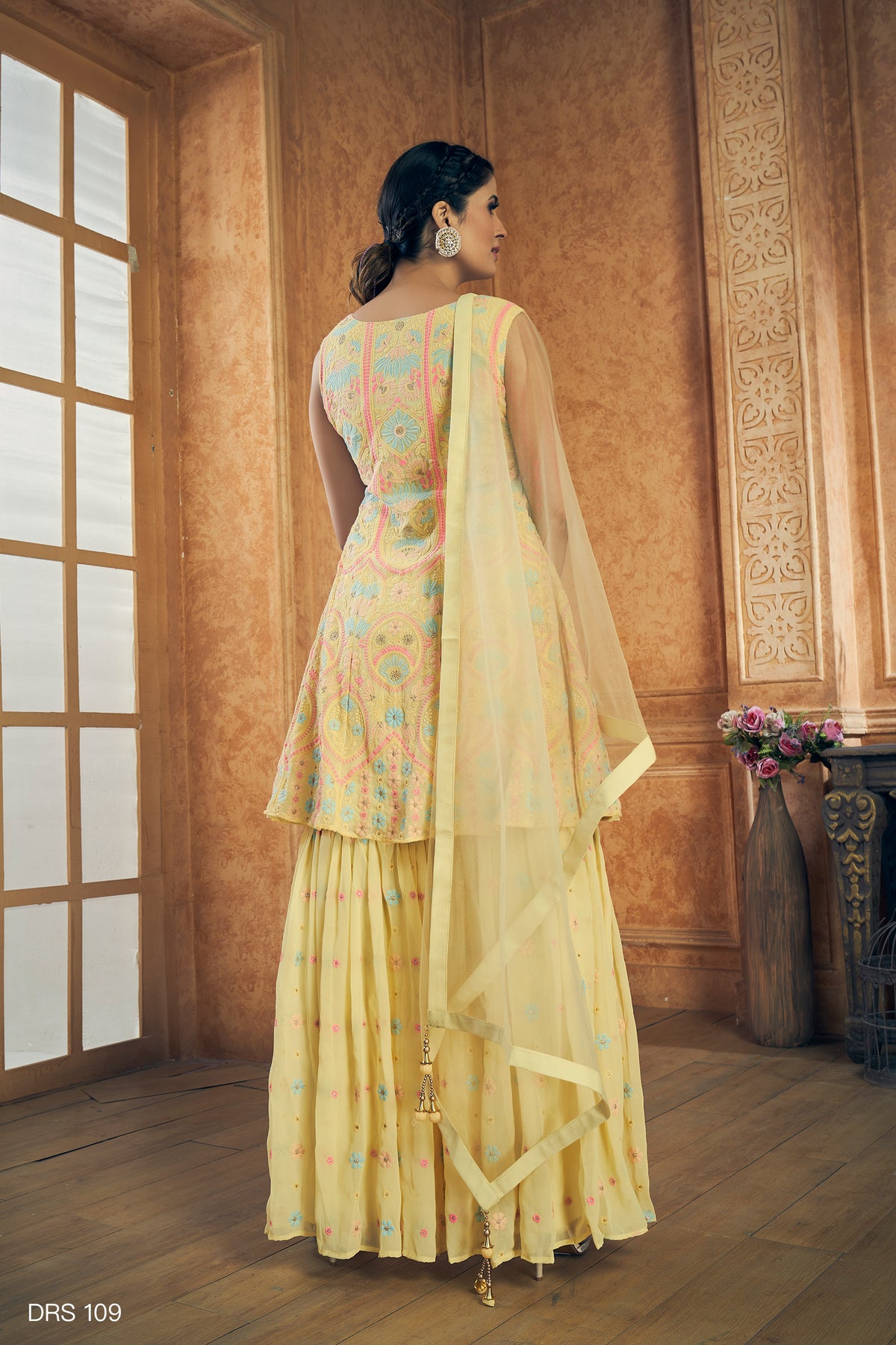 Beautiful Yellow Designer Salwar suit At Best Price - Joshindia