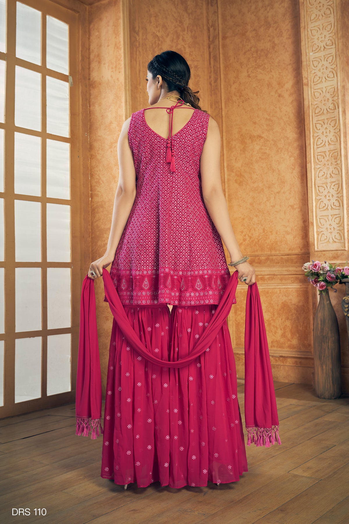 Beautiful Pink Designer Salwar suit At Best Price - Joshindia