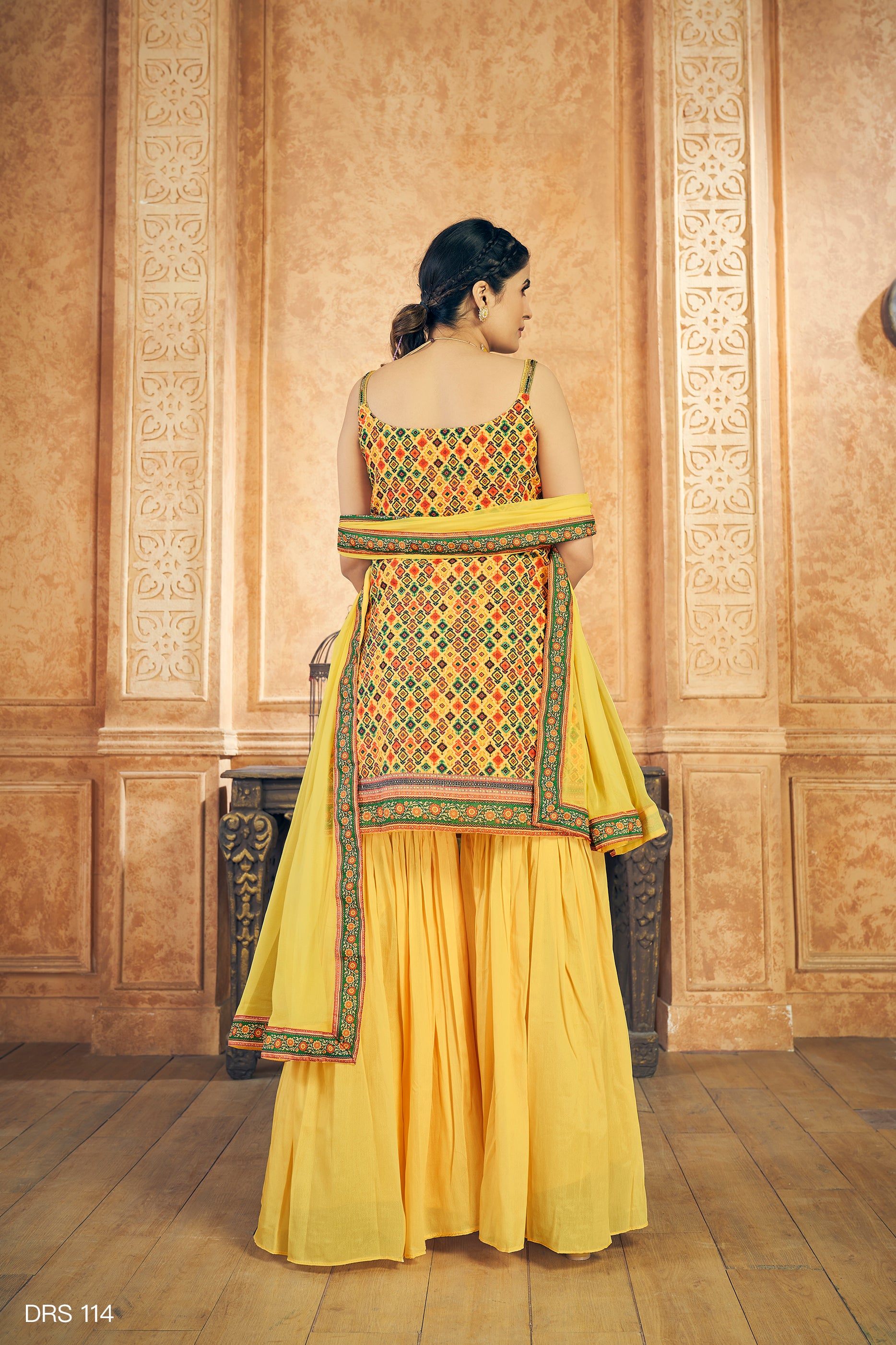Yellow salwar kameez latest designs new arrivals