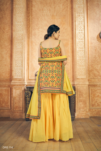 Beautiful  Yellow Designer Salwar suit At Best Price