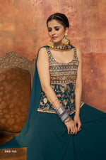 Beautiful Aequa Blue Designer Salwar suit At Best Price - Joshindia
