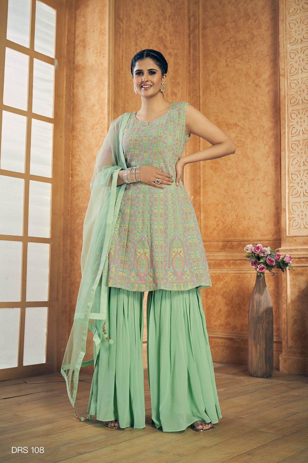 Beautiful Green Designer Salwar suit At Best Price - Joshindia