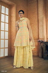 Beautiful Yellow Designer Salwar suit At Best Price - Joshindia