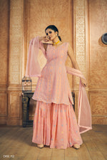 Beautiful Peach Designer Salwar suit At Best Price - Joshindia