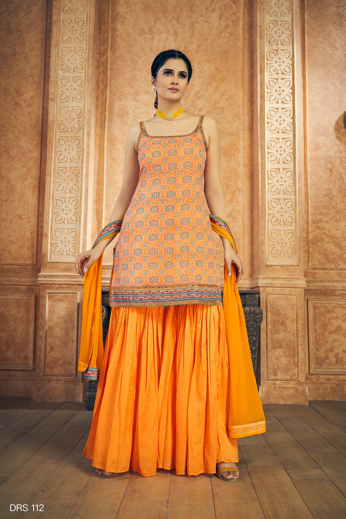 Beautiful Mustard Designer Salwar suit At Best Price - Joshindia