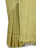 plain silk saree with small border - Joshindia