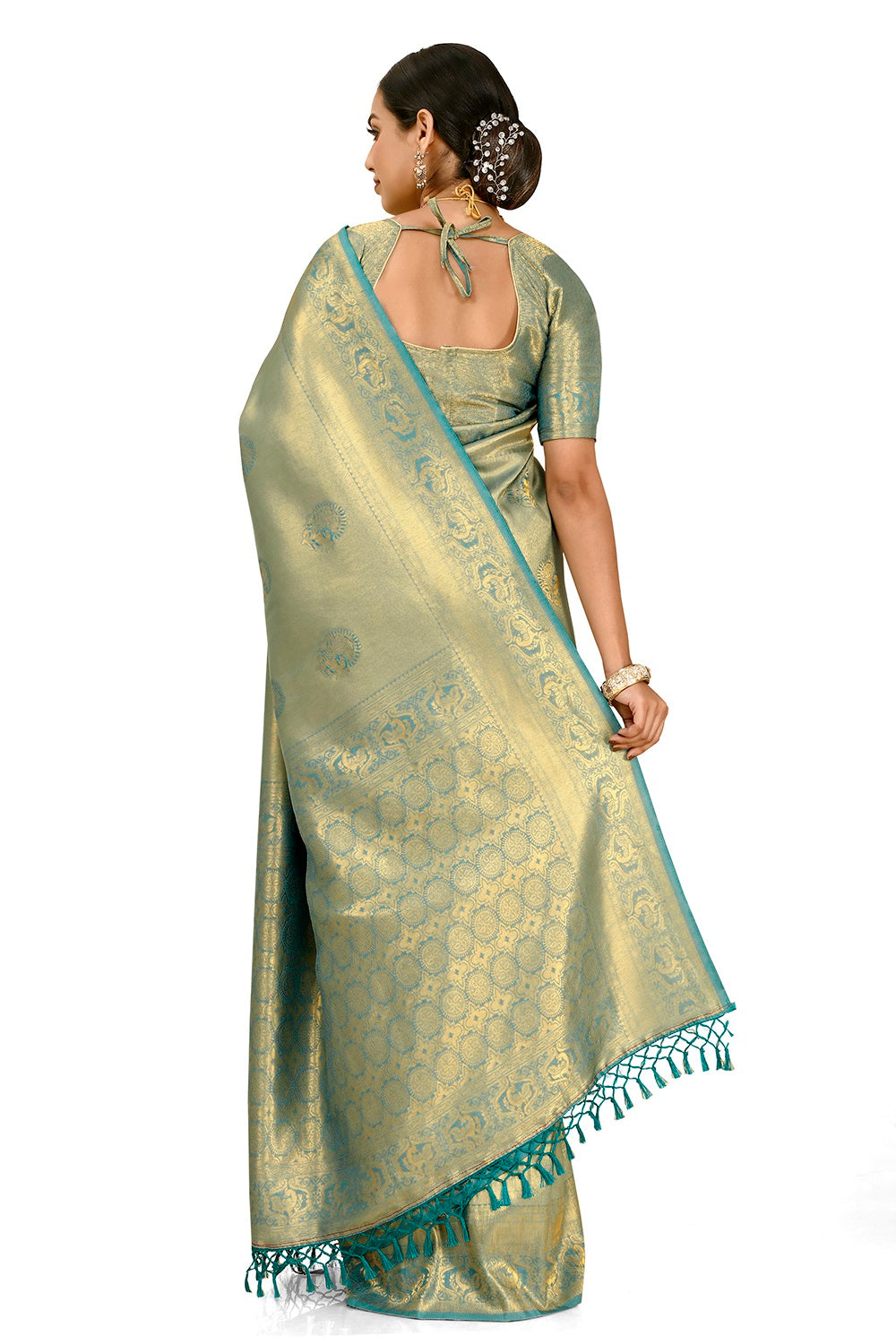 kanjivaram silk saree At Affordable price - Joshindia
