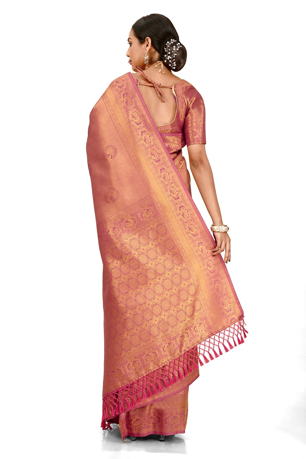 banarasi silk saree for wedding - Joshindia