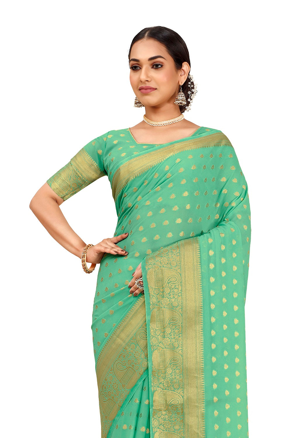 Buy Pure Silk Saree Online in Indiabest price - Joshindia