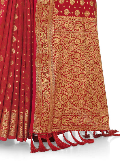 Red Color Kanjeevaram Silk Sarees Buy Online