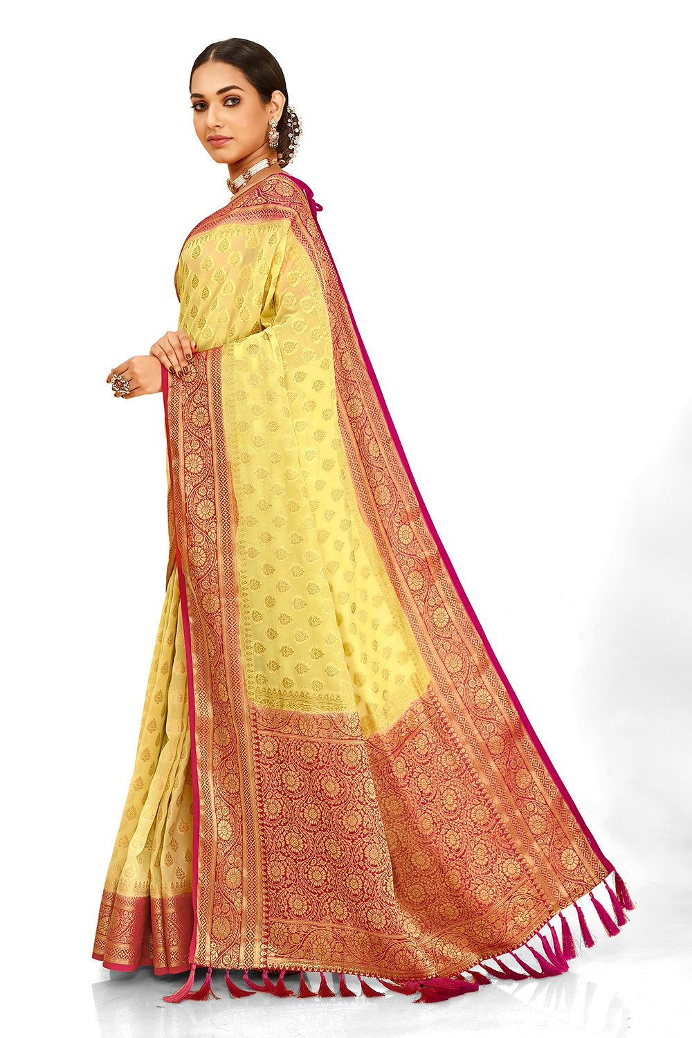 New designer saree at affordable price buy now - Joshindia