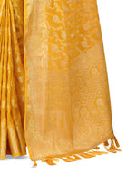 Beautiful Yellow Color saree Buy Online - Joshindia