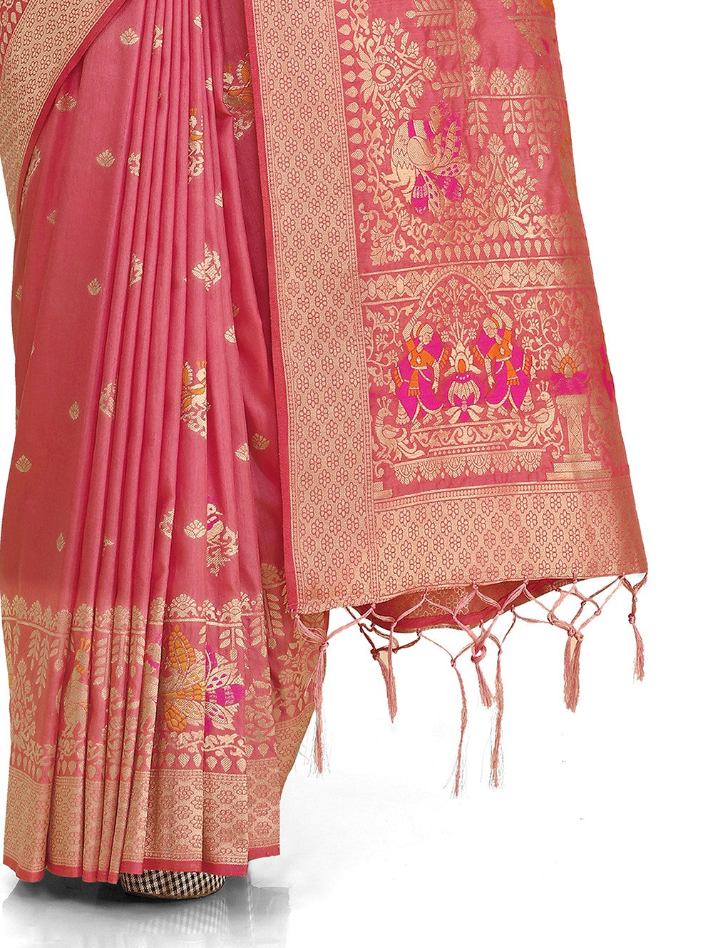 Trendy kanjivaram designer Silk saree at affordable rate - Joshindia