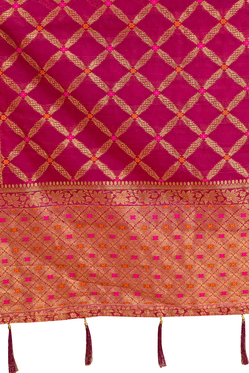 Rani Color Latest Saree Collection Online in India - Joshindia