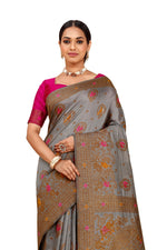 Trendy designer Silksaree at affordable rate - Joshindia