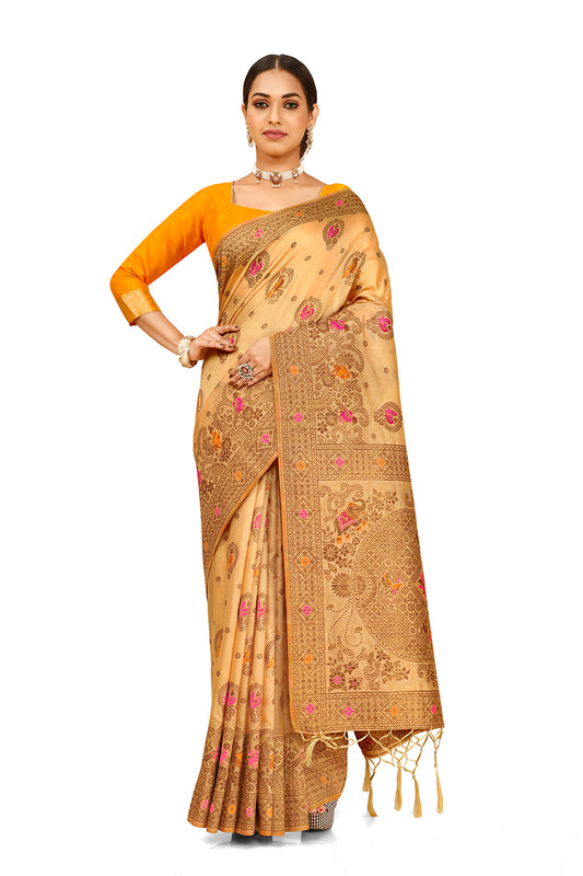 Attractive silk saree for wedding buy now