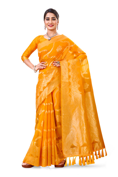 Heavy Designer Silk Saree For Wedding And Reception