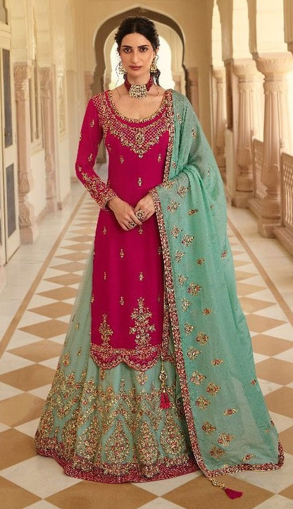 Rani Color Trending Sharara buy Online
