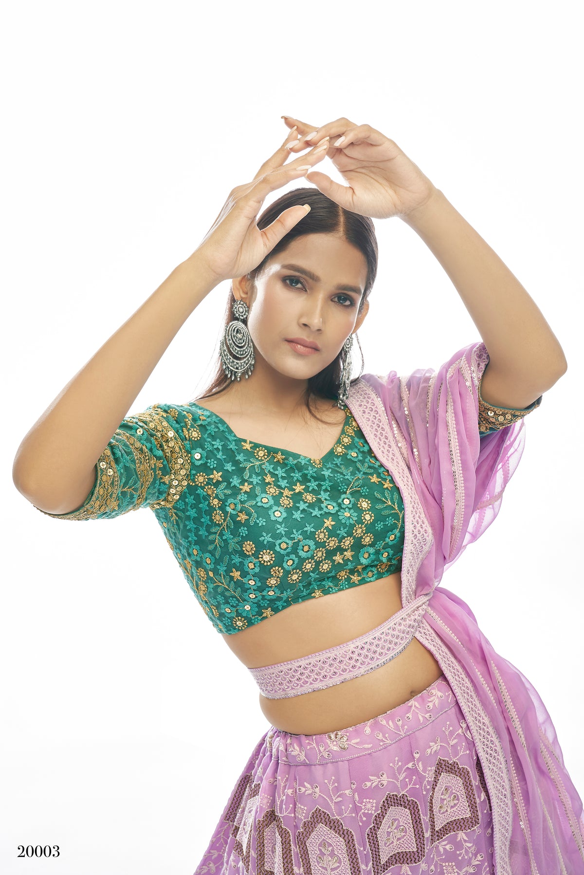 Trendy lavender lehenga choli For Wedding Buy Now - Joshindia