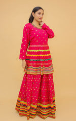 Pink Color Art Silk Lehenga Choli With Georgette Dupatta - Joshindia