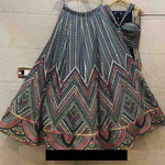 Trending grey color designer mirror work lehenga choli buy now - Joshindia