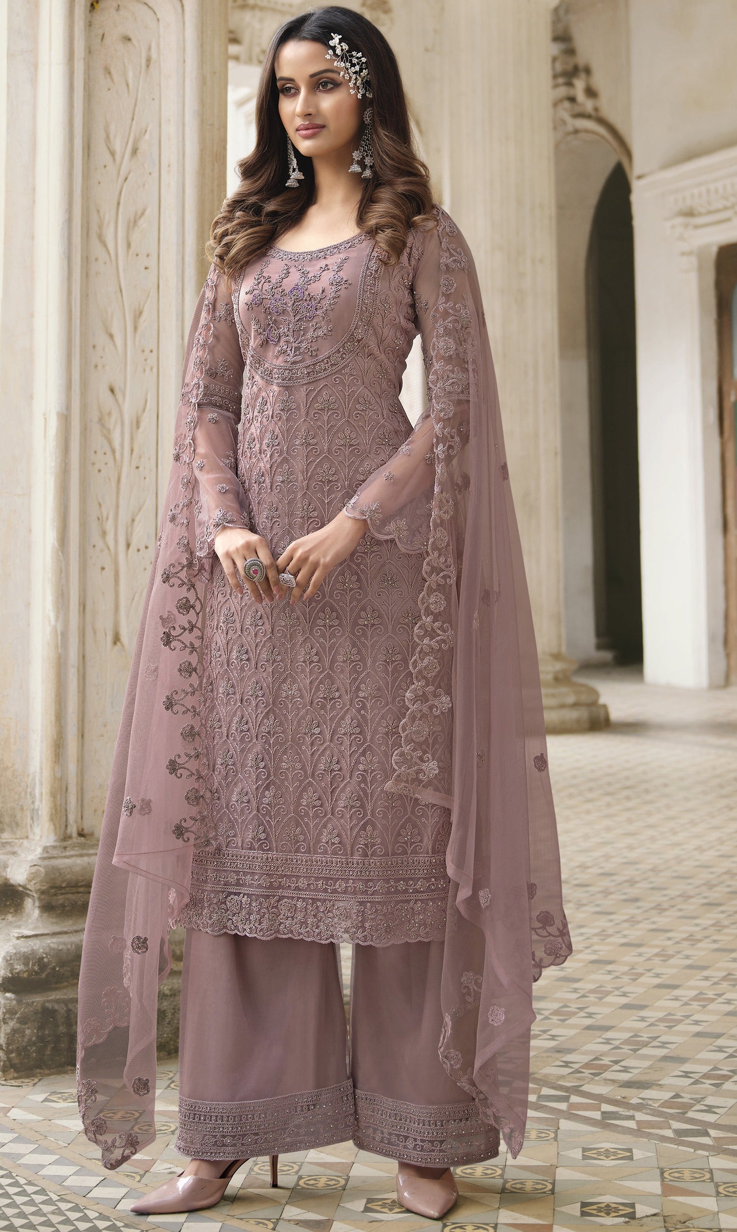 Buy Salwar Kameez Online | Pakistani Salwar Suits USA | Indian Dresses Sale  USA: Khaki, Teal and Coffee (Page 3)