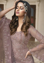 Coffee Color Heavy Butterfly Net Embroided Salwar Suit - Joshindia