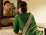 Green Color Silk Georgette Embroided Palazzo Suit - Joshindia