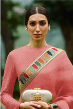 Pink Color Heavy Faux Georgette With Sequence Work Churidar Salwar Suit - Joshindia