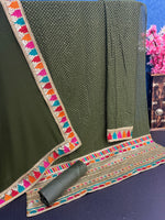 Light Green Color Heavy Faux Georgette With Sequence Work Churidar Salwar Suit - Joshindia