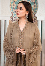 Coffee Color Heavy Fox Georgette with Embroidery Sequence Work Salwar Suit - Joshindia