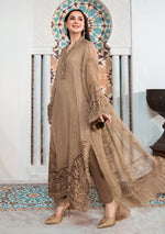Coffee Color Heavy Fox Georgette with Embroidery Sequence Work Salwar Suit - Joshindia