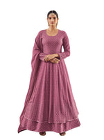 Purple Color long Anarkali Salwar Suit - Joshindia