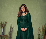 Green Color Heavy Sequence Work Anarkali Salwar Suit - Joshindia