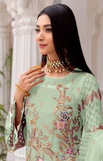 Pista Color Faux Georgette With Sequence Embroidery Work Straight Salwar Suit - Joshindia