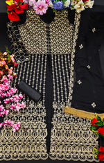 Beautiful Black Designer Salwar suit At Best Price - Joshindia