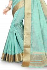 Sjy color cotton silk saree - Joshindia