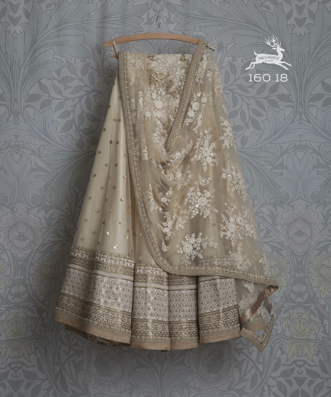 Beautiful Beige Color designer Lehenga Choli For great looks - Joshindia
