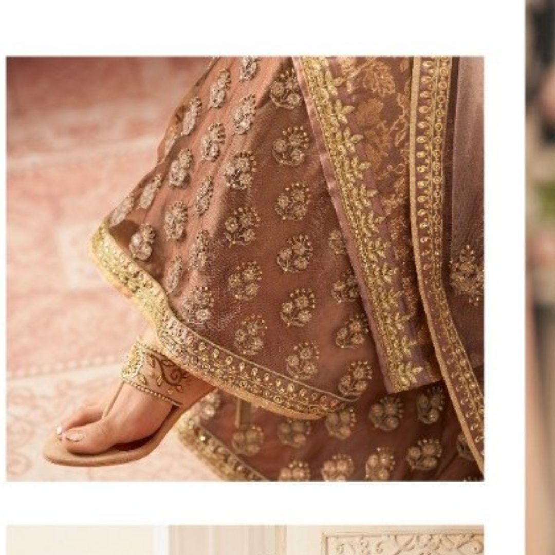 Beautiful sharara suit for wedding function - Joshindia