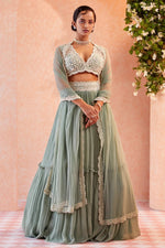 Trending Light Green Color Lehenga Choli For Wedding - Joshindia