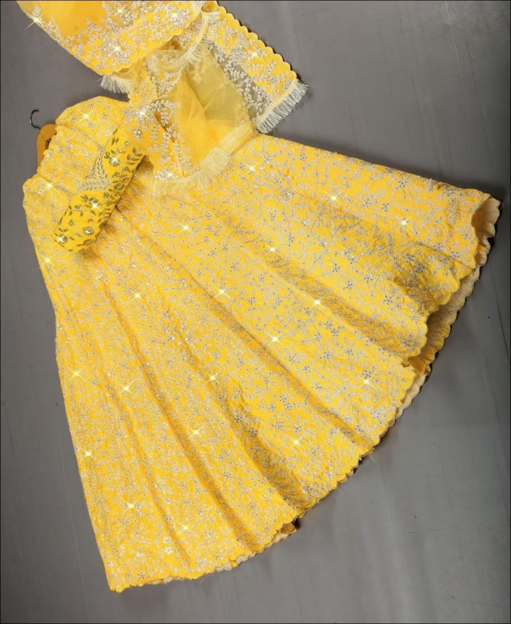 Buy Latest Yellow Color Lehenga Choli Online For Wedding