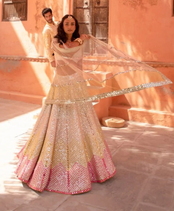 Buy Trending Designer Mirror Work Lehenga Online At Best Prices In India - Joshindia