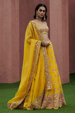 Beautiful Yellow Color Lehenga choli For Wedding Buy Now - Joshindia