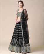 Buy Trendy Black Color Lehenga Choli Online in India - Joshindia