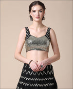 Buy Trendy Black Color Lehenga Choli Online in India - Joshindia