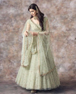 Beautiful Light green designer lehenga Choli for Classy looks buy It now - Joshindia